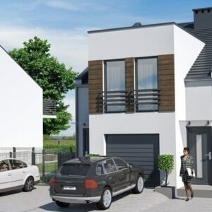 Apartamenty Dąbcze – domy w zabudowie dwurodzinnej