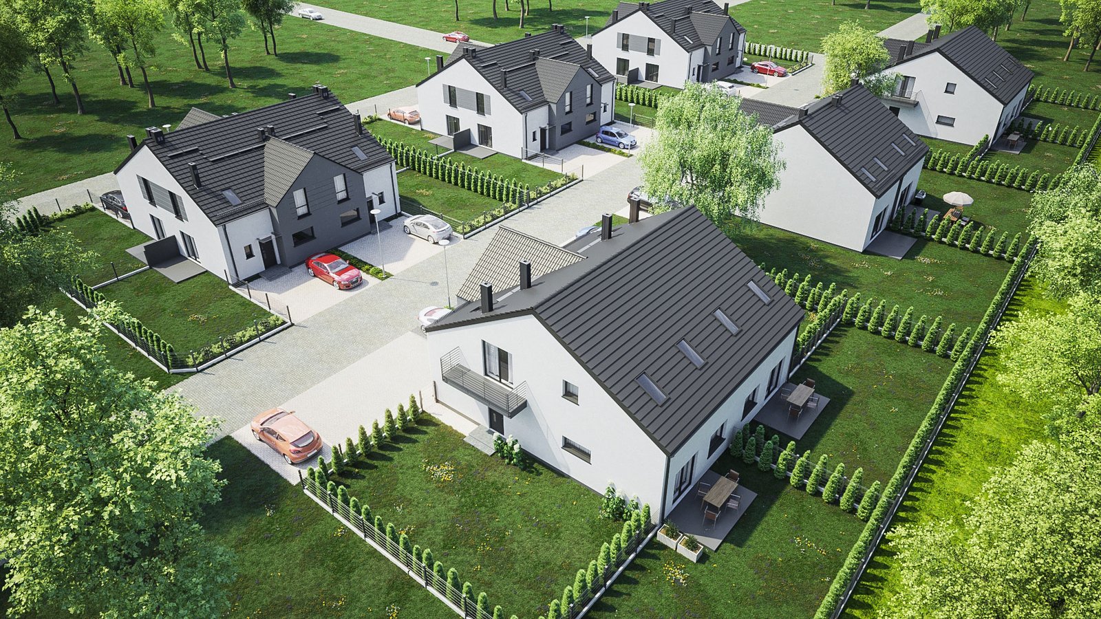 DOM W ZABUDOWIE DWURODZINNEJ gostyń ul. górna