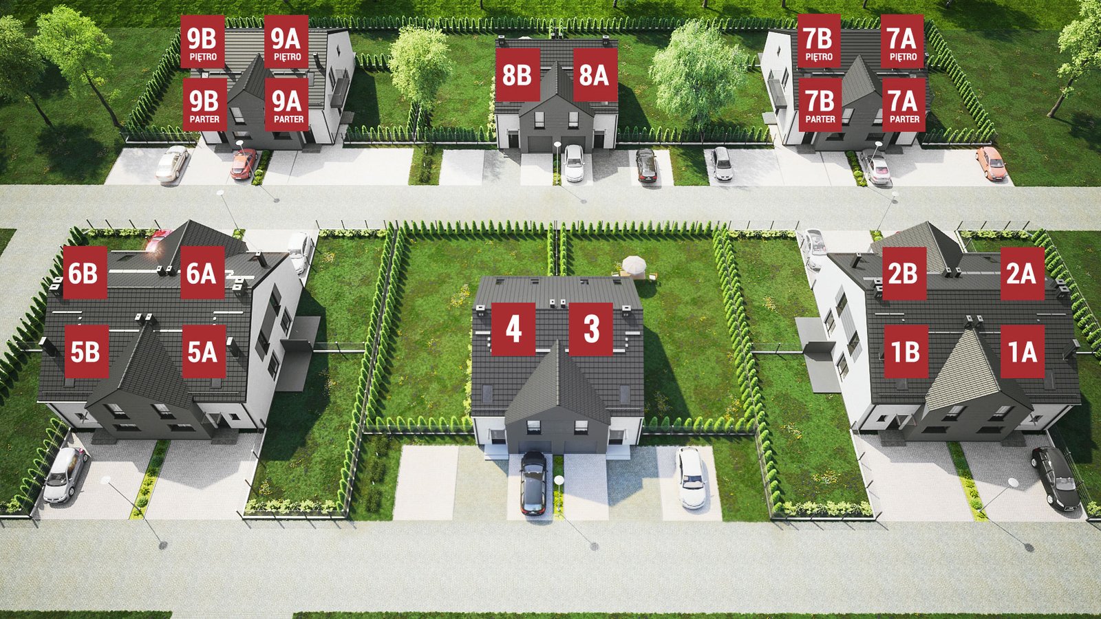 Gostyń ul. Górna wizualizacja osiedla deweloper dsdevelopment